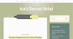 Desktop Screenshot of icassecretariat.org